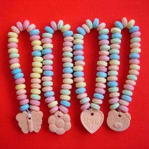 candy bracelets and necklaces