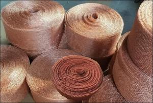 Wholesale foam gasket tape: Copper Knitted Mesh