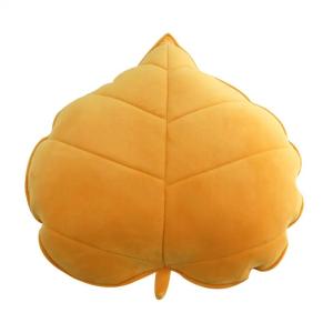 Wholesale anti-pilling: Colorful Simulation Leaves Shape Filled Throw Soft Pillow 3D Seat Cushion Pillow for Sofa