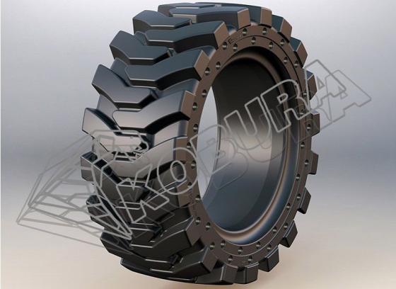 Skid Loader Solid Tires-801H Kobura