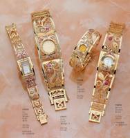 Sell luxury gemstone watch 18K gold or 925 silver