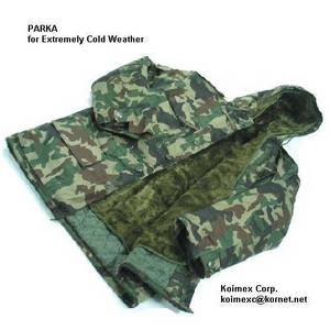 Wholesale quilting: Military BW Parka