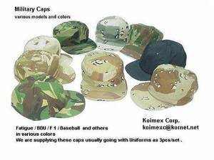 Wholesale ear cap: Military Caps