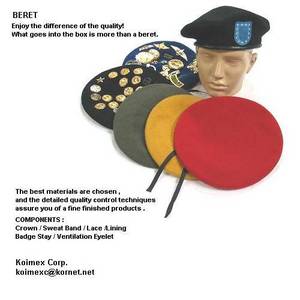Wholesale berets: Beret