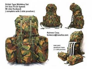 Wholesale ent set: Backpack System PLCE