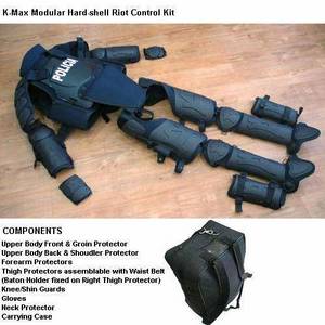 Wholesale shoulder straps: Modular Hard-shell Riot Control Kit