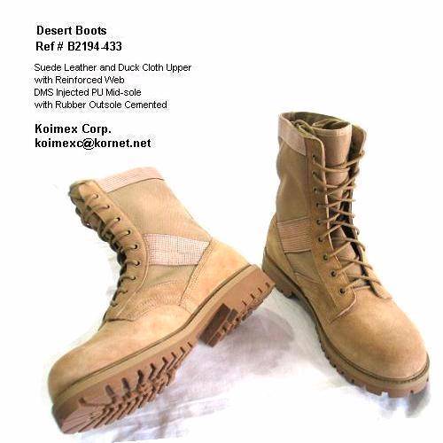 Military Desert Boots - KOIMEX Corp.