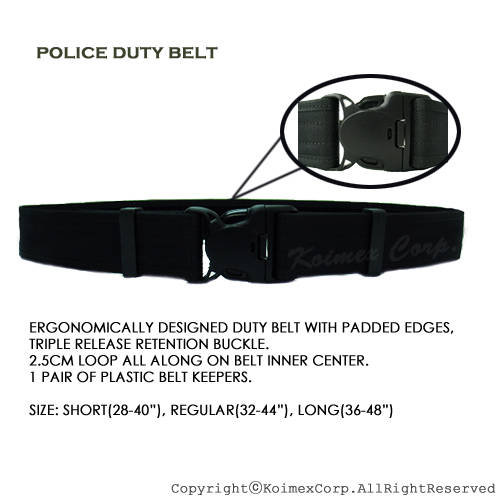 Police Duty Belt - KOIMEX Corp.