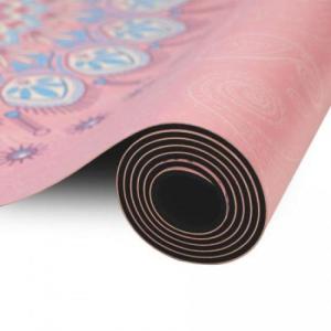 Wholesale custom door mats: 100% Colorful UV Printing PU Natural Rubber | Best for Yoga, Pilates, Exercise and Hot Yoga