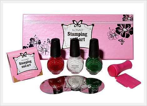 stamping nail konad kit ec21