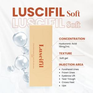 Wholesale lip filler: Luscifil Soft Dermal Filler Cross-linked Hyaluronic Acid for Face, Lips, Wrinkles, Eye, Nose, Cheek