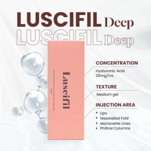 Wholesale lip filler: Luscifil Deep Dermal Filler Cross-linked Hyaluronic Acid for Face, Lips, Wrinkles, Eye, Nose, Cheek