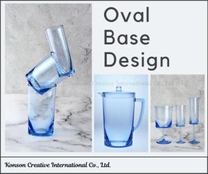 Drinkingware - Oval Base Design