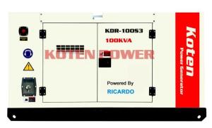 Wholesale Diesel Generators: Koten Ricardo Series Generator Silent Type for Sale