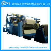 Waterproof and Breathable TPU Film Cloth Roll Lamination Machine
