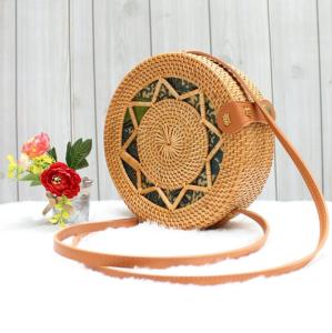 Wholesale leather handbag: Rattan Bag