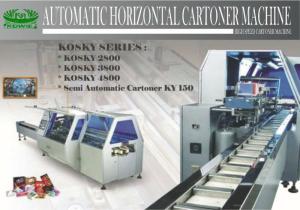 Wholesale carton boxes: Continuous Cartoning Machine