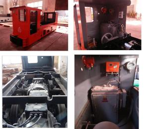 Wholesale battery locomotive: 8 Tonne Single Cab Large Pulling Battery Locomotive for Mine Tunnel Transportation