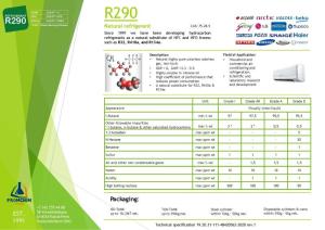 Wholesale gas cylinders: R290 Propane Natural Refrigerant 99.5%