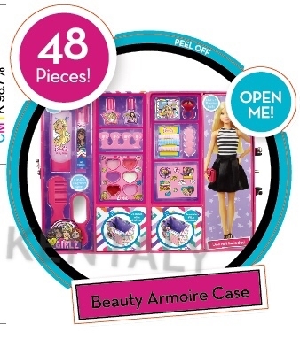 barbie beauty armoire case