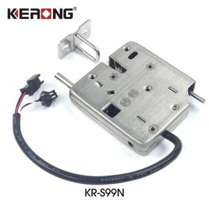 Wholesale electric lo: KERONG 12v 24v Solenoid Lock Stainless Steel Electric Control Lock for Express Cabinet/Electronic Lo