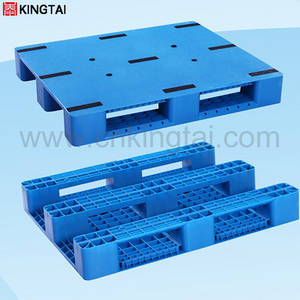 Wholesale pallet racking: Single Side 4 Way Entry Plastic Racking Pallet