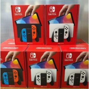 Wholesale red: Nintendoing Switch 64 GB OLED Model White, Neon Red & Neon Blue New