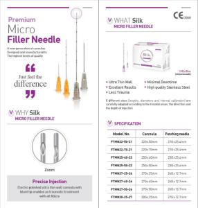 Wholesale t: VMED SILK Micro Filler Cannula CE Approved