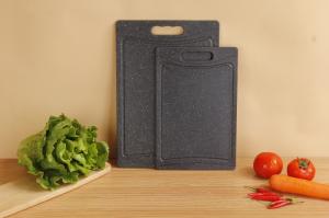 plastic cutting board with groove