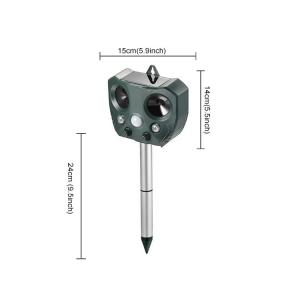 Wholesale Pest Control: Multifunctional Solar Electric Alarm Drive, Ultrasonic Pest Animal Repeller