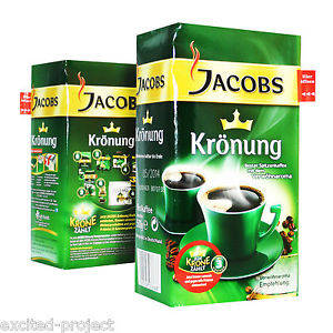 Wholesale carton: Jacobs Kroenung Ground Coffee 500g