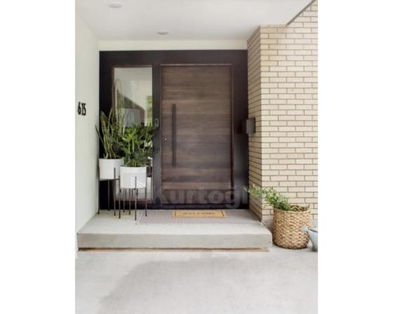 Laminate Model Single Metal Frame - Exterior Furniture Frame Frame Steel Door