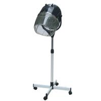 Professional 1300W Adjustable Hooded Floor Hair Bonnet Dryer Stand Up Rolling Base with Wheels Salon