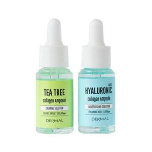Wholesale hyaluronic acid: DERMAL Collagen Ampoule Duo TEA TREE & HYALURONIC ACID