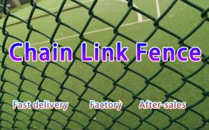 Wholesale chain link wire mesh: PVC Coatedchain Link Fencing