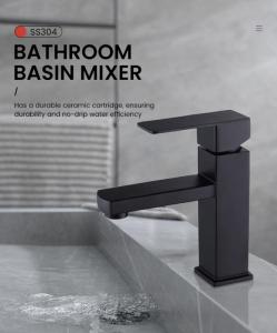 Wholesale bathroom taps: Luxury Cold and Hot Bathroom Bath & Shower Faucets Fashion Design SUS 304 Watermark WELS Mixer Taps