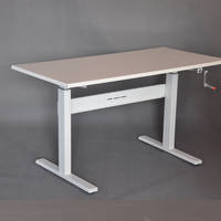 Hand Crank Office Adjustable Desk for Office