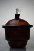 Sell VACUUM DESICCATOR amber, with ground - in stopcock and...