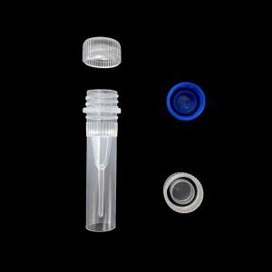 Wholesale Centrifuge Tubes: 0.5ml Natural Color Sample Collection Tube, Conical Bottom