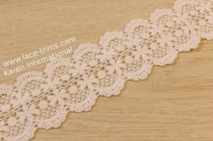 Wholesale bridal lace: Embroidered Guipure Lace Trims 6.5CM Width Watersoluble with Zero Impurities
