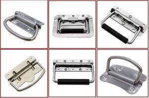 Wholesale u type: Chest Handle Stainless Steel Pull Handles U-type Spring Folding Handle