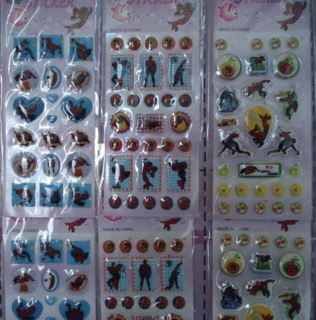 3D PVC Sticker