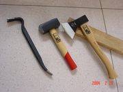 Sell axes, hammers, nail pullers etc.