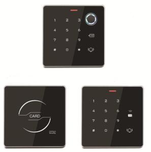 Wholesale Locks: Aluminum Waterproof Access Control System Fingerprint Card Password Outdoor Access Control Machine