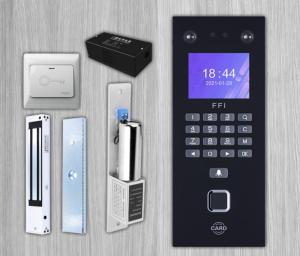 Wholesale lock system: Face Access Control System Lock All-in-one Brush Palm Print Waterproof Fingerprint Glass Wood Door