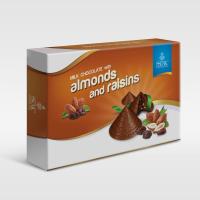 Sell Milk chocolate with almond and raisins 120g