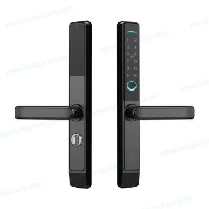 Wholesale digital voice recorder: A212 TTLock App Control Slim Design Fingerprint Password Sliding Door Aluminum Door Smart Door Lock