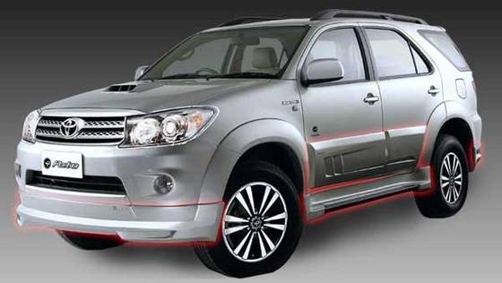 Toyota fortuner online 2010 accessories