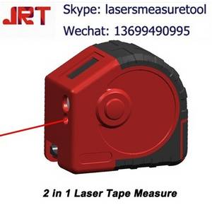 Wholesale measuring tape: 2 in 1 General Tools Laser Tape Measure