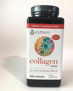 Wholesale Health Food: Youtheory Collagen + Biotin 390 Tablets